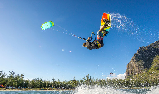 kitesurf sull'isola la Chianchia Vieste Gargano