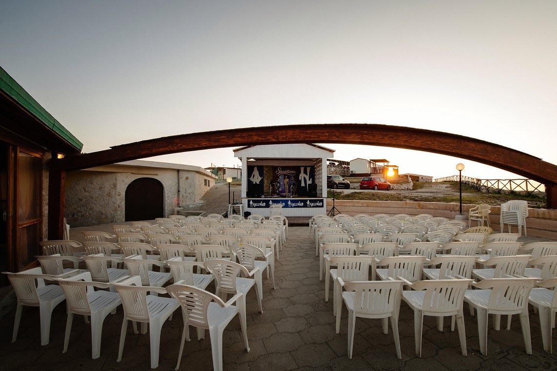 auditorium per animazione Isola La Chianca Vieste