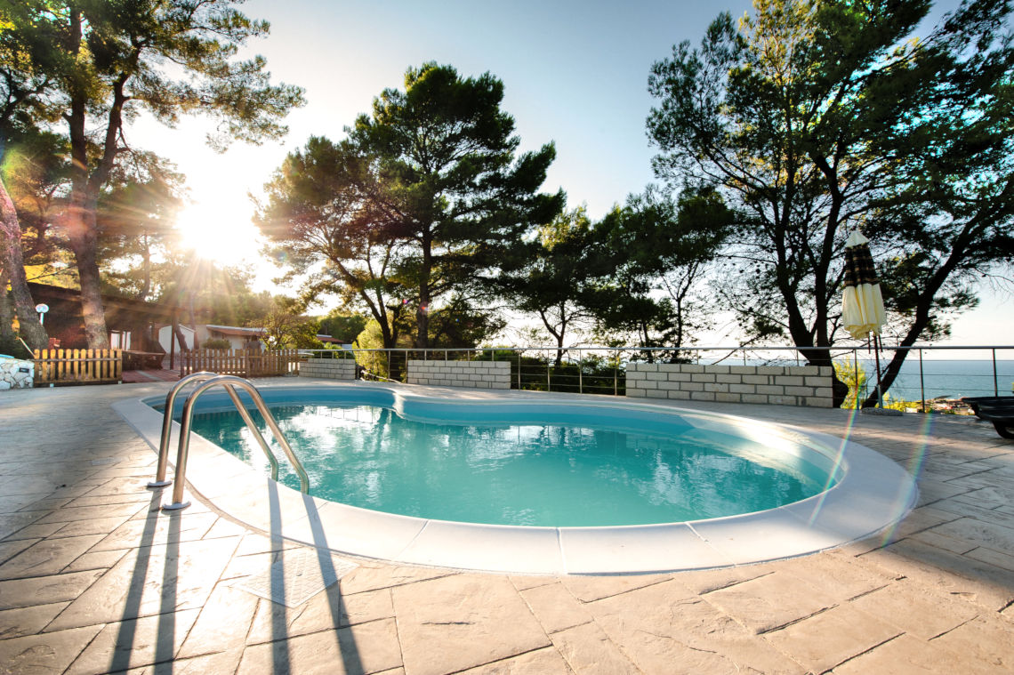 piscina zona collina Isola La Chianca Vieste