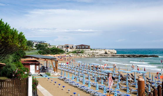 spiaggia-di sabbia isola la Chianchia Vieste Gargano