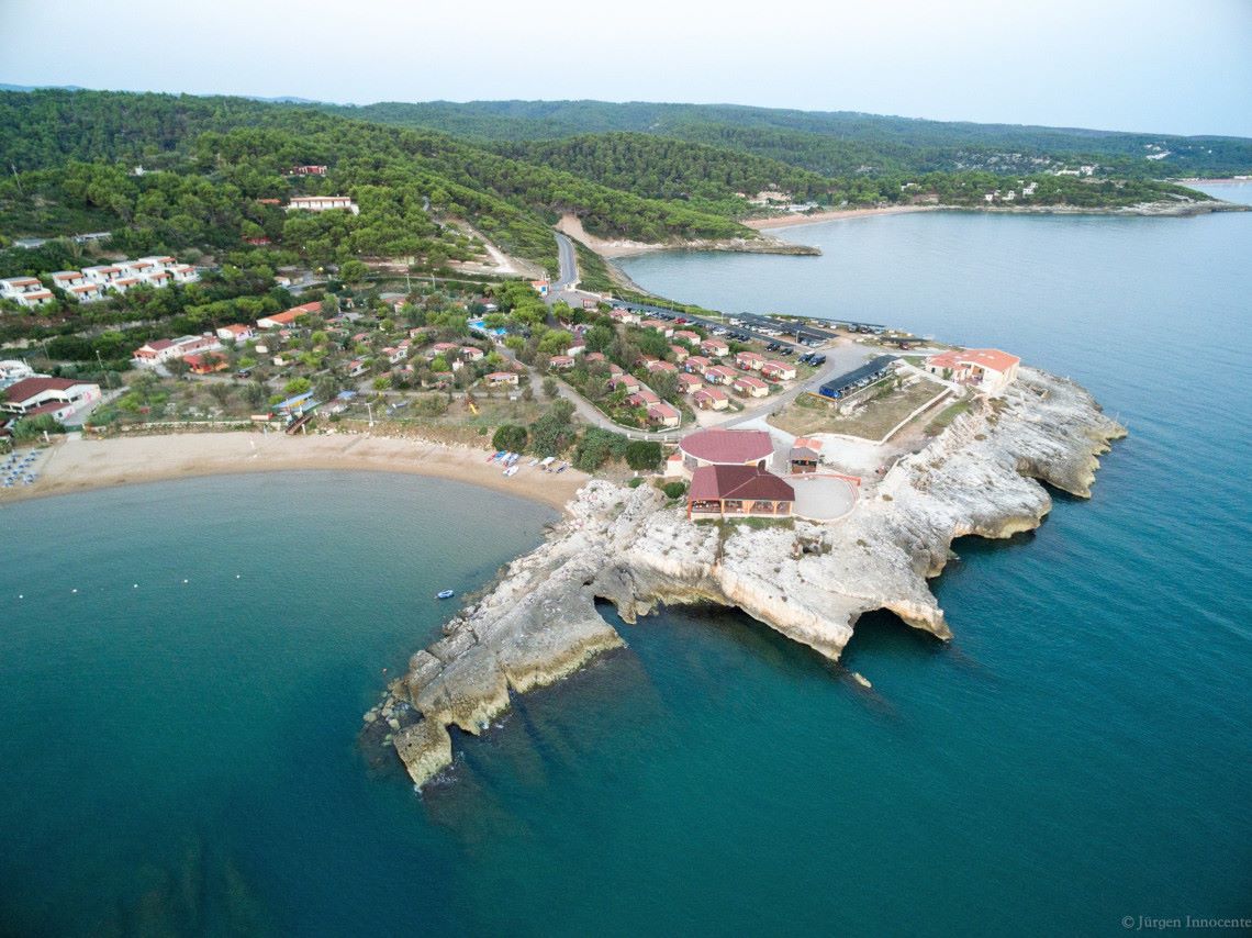 Foto aeree Villaggio Isola La Chianca Vieste