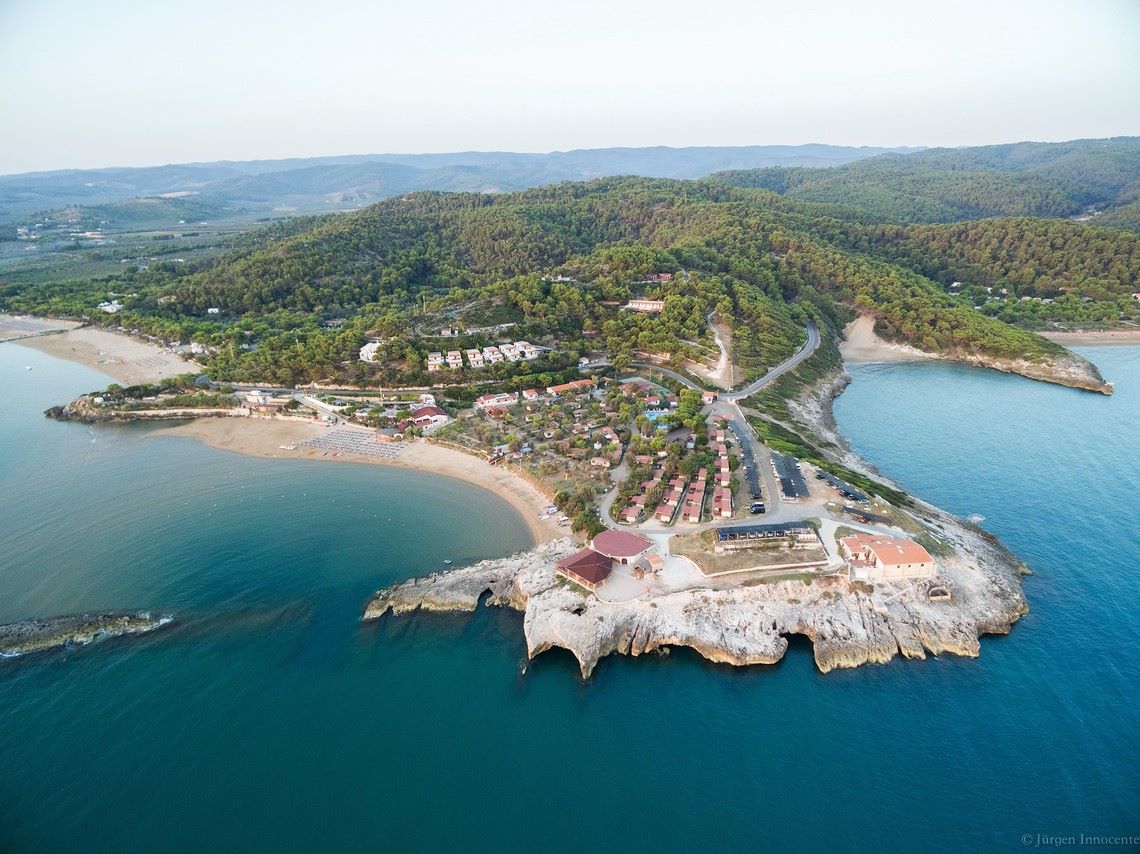 Foto aeree Villaggio Isola La Chianca Vieste